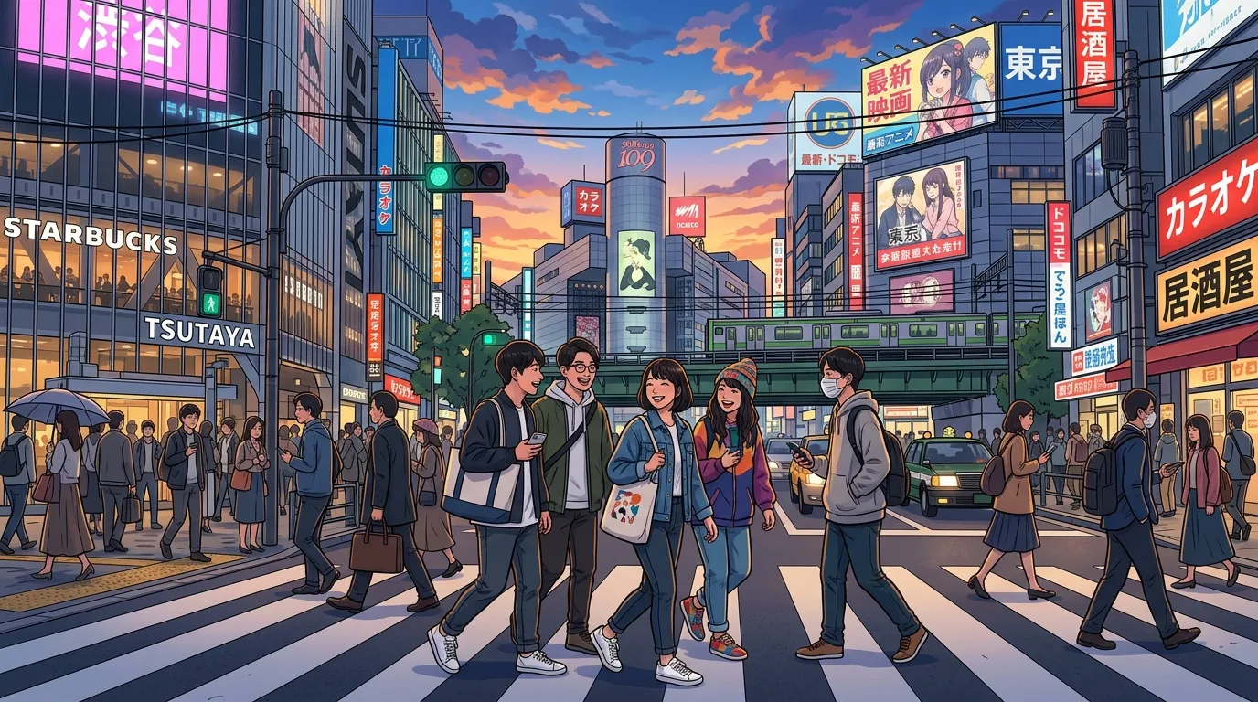 日本人と現代日本の風景,